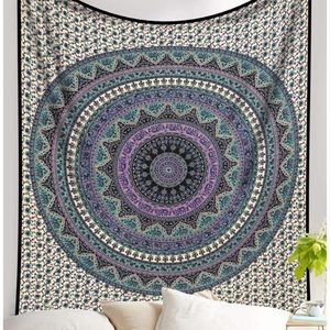 Blue and Purple Tapestry